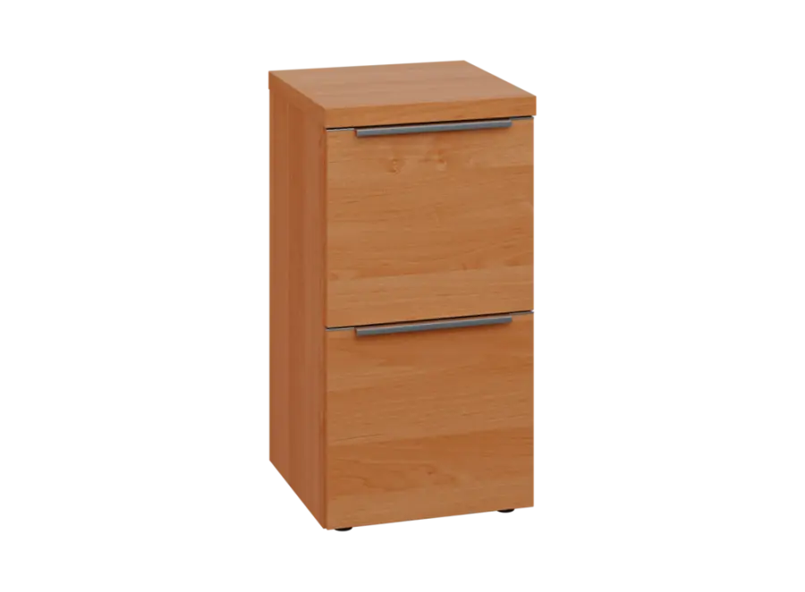 SIN 2 - 42Z kancelářská skříň, 2-zásuvková, 770x400x400, olše jantar